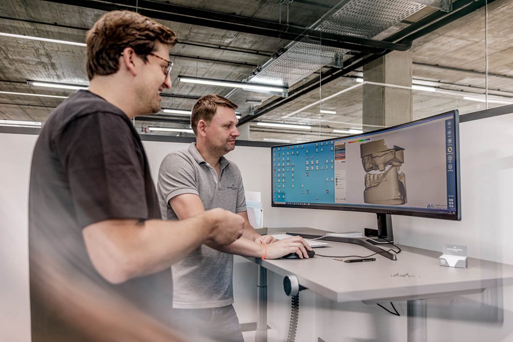 Veneers Herstellung digitales Zahnlabor Nürnberg