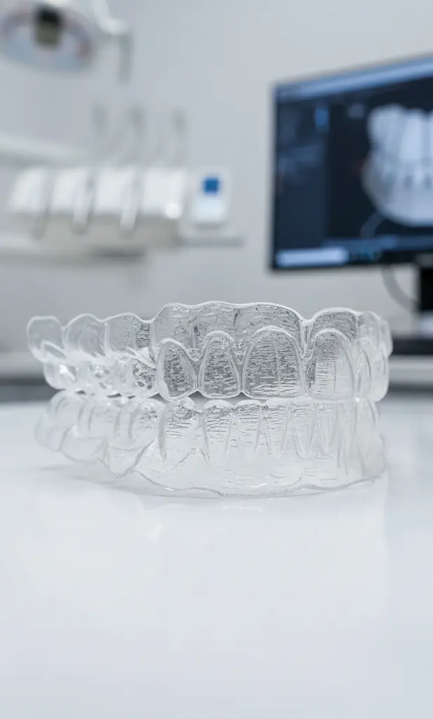 Aligner - schiefe Zähne richten Erwachsene - ohne Zahnspange Aligner - schiefe Zähne richten Erwachsene - ohne Zahnspange